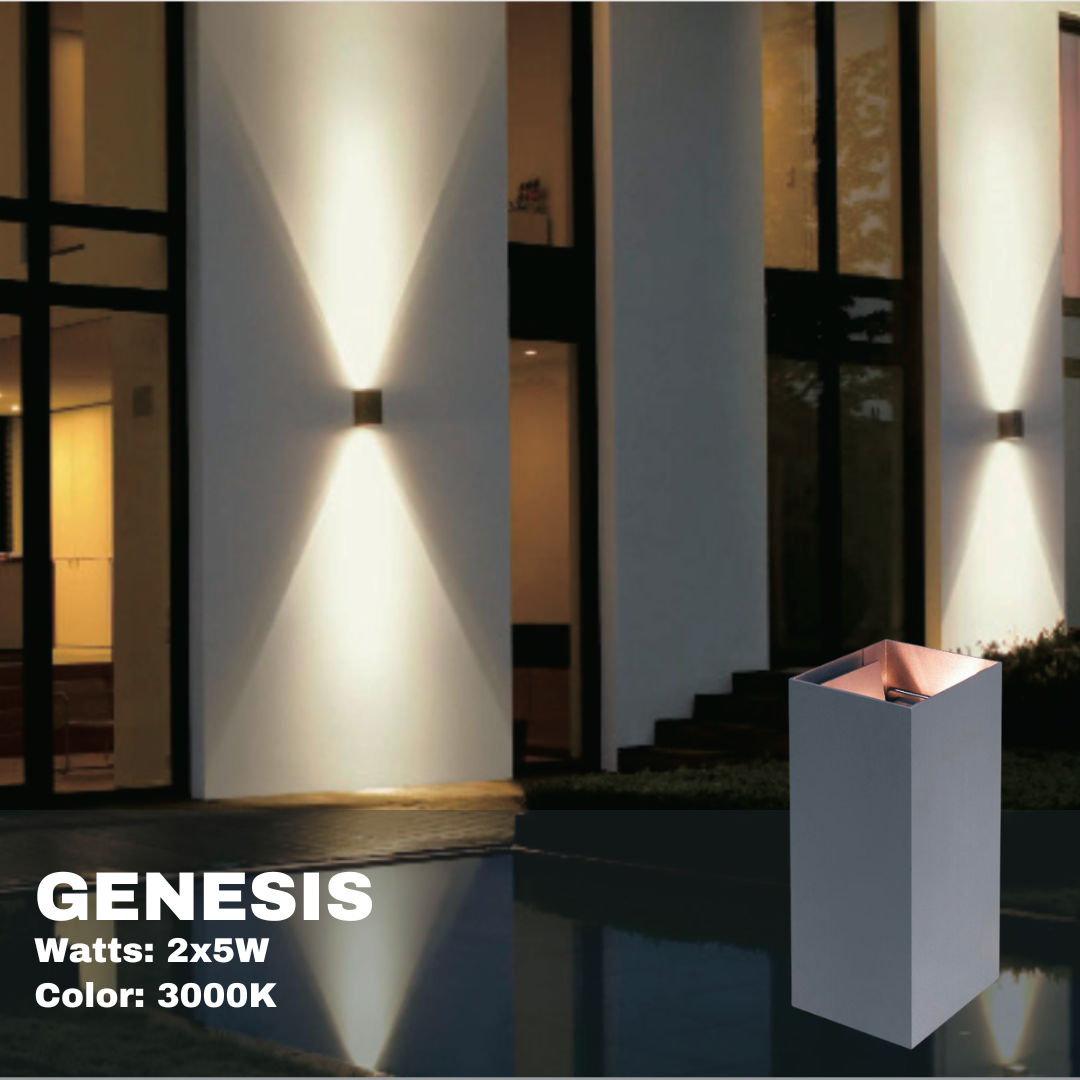 Kaizen GENESIS Wall Lamp Outdoor 2x5W