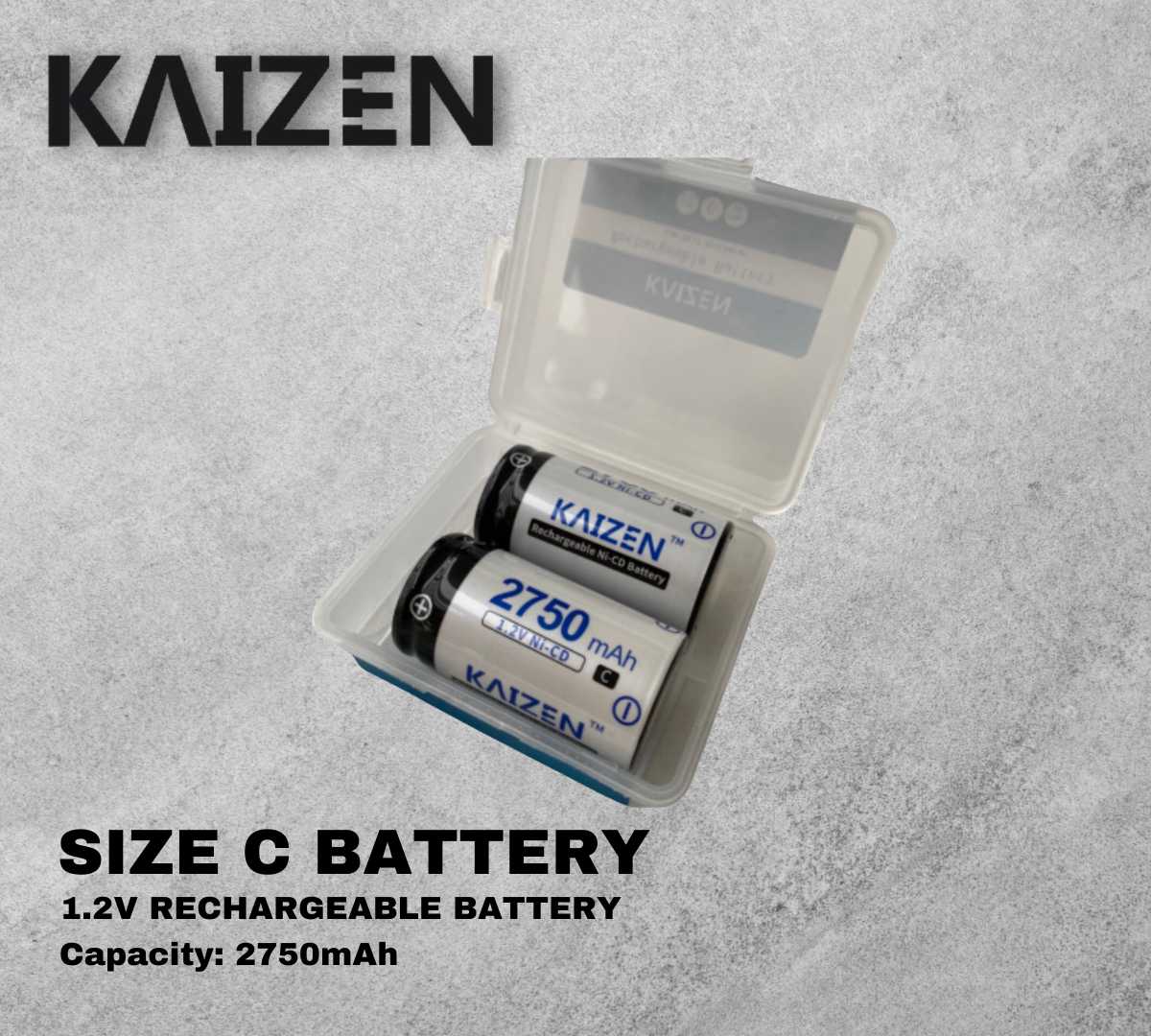 Kaizen C 2750mAh Rechargeable Battery