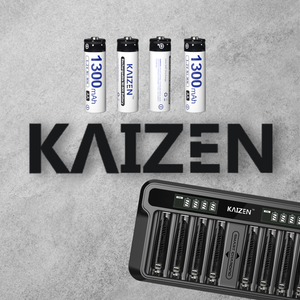 KAIZEN Rechargeable Batteries and Chargers
