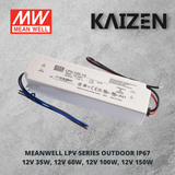12v MEANWELL LPV LED Power Supply Outdoor IP67