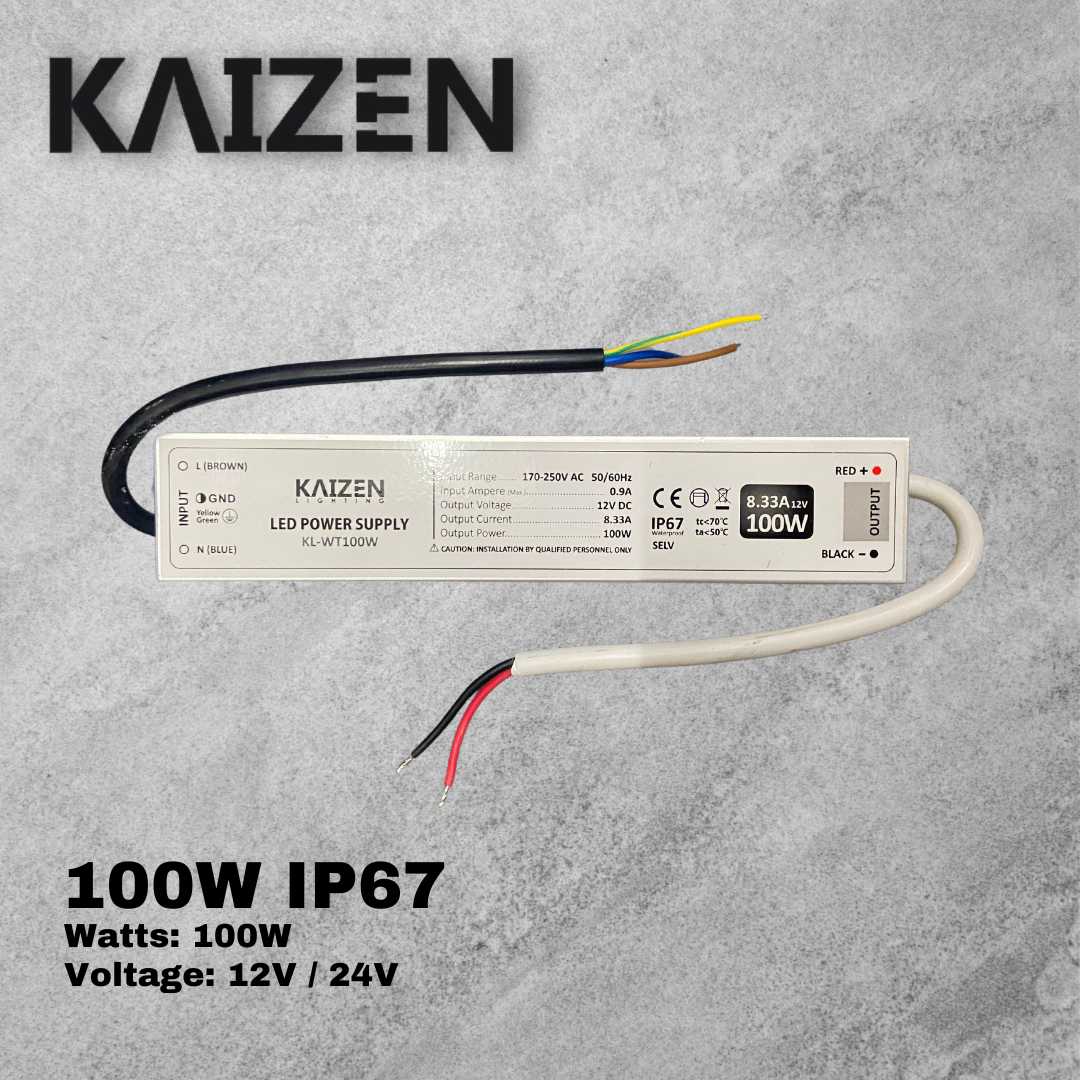 24V KAIZEN LED Power Supply Outdoor IP67