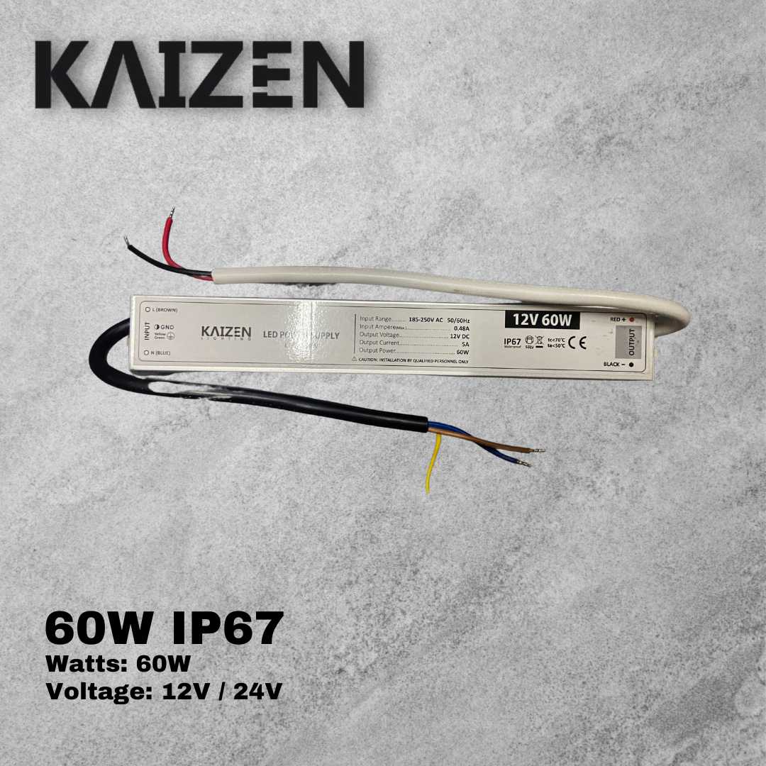 12v KAIZEN LED Power Supply Outdoor IP67