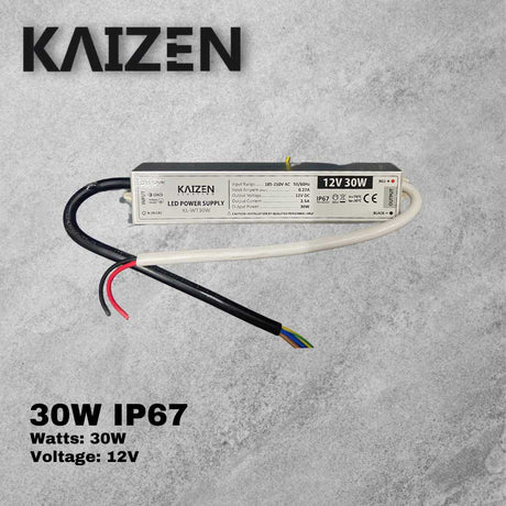 12v KAIZEN LED Power Supply Outdoor IP67