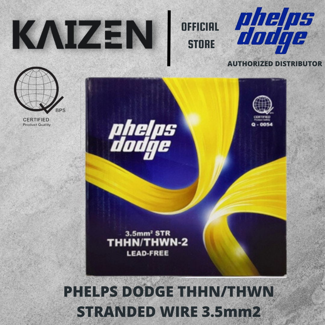 Phelps Dodge PD THHN/THWN 14/7, 12/7, 10/7, 8/7 ELECTRICAL STRANDED WIRE (Per Box)