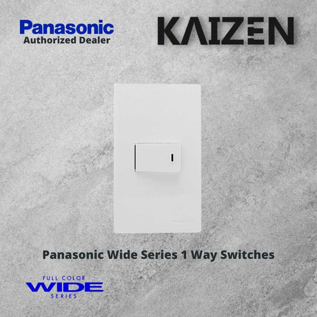 Panasonic Wide Series Switches (1way & 3way)