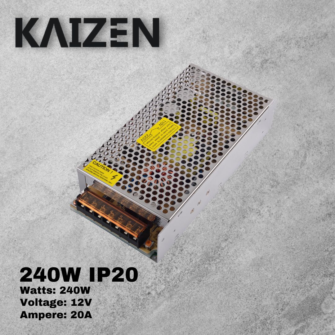 24V KAIZEN LED Power Supply Indoor IP20