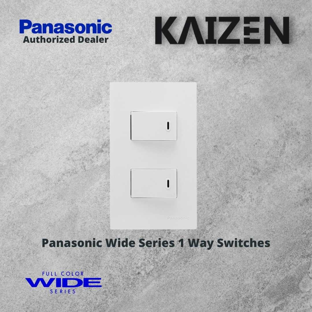 Panasonic Wide Series Switches (1way & 3way)