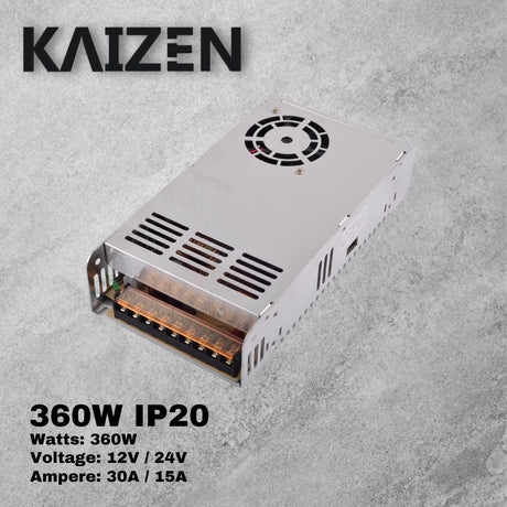 24V KAIZEN LED Power Supply Indoor IP20