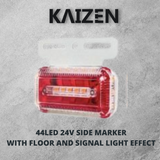 Kaizen 44LED 24V Side Marker with Signal Light and Floor Light Effect