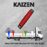 Mini LED Side Marker DC12V 24V 6LED