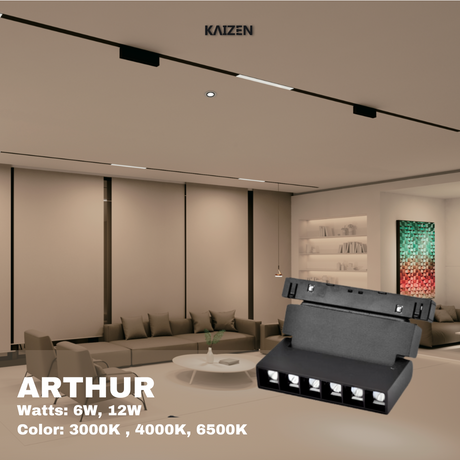 Kaizen ARTHUR Magnetic Adjustable Linear Spot Light