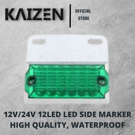 KAIZEN 12LED SIDE MARKER 12V 24V