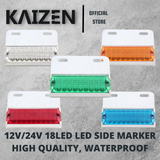 KAIZEN 18LED SIDE MARKER 12V 24V