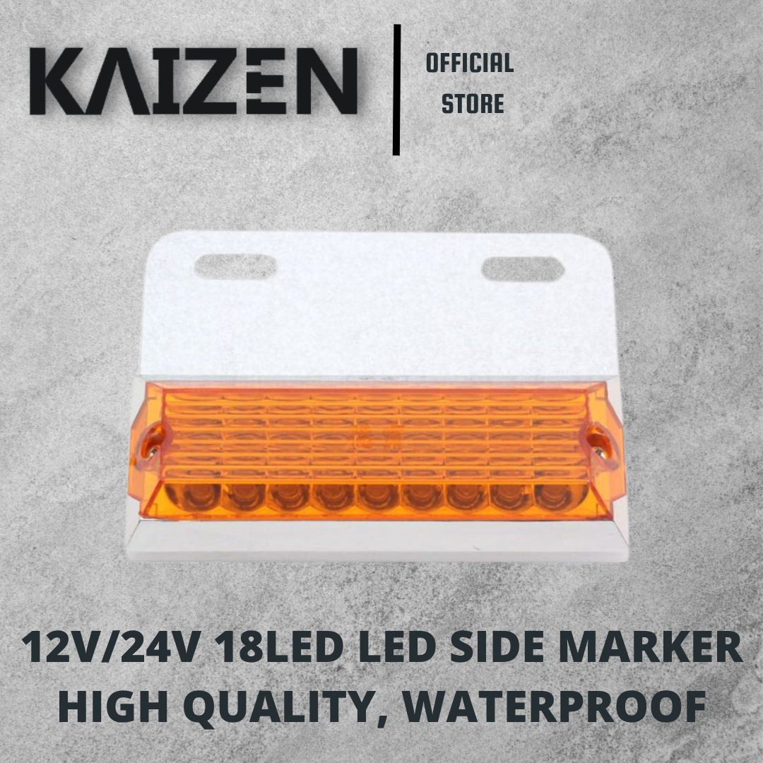 KAIZEN 18LED SIDE MARKER 12V 24V