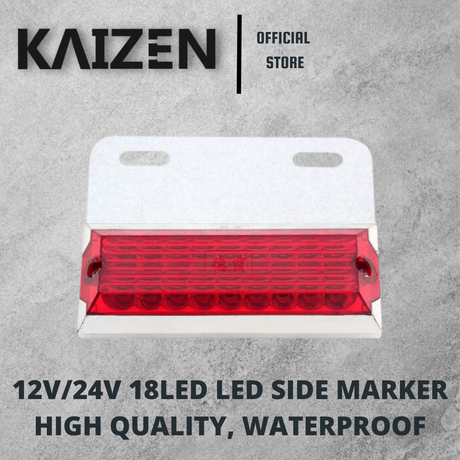 KAIZEN 18LED SIDE MARKER 12V 24V