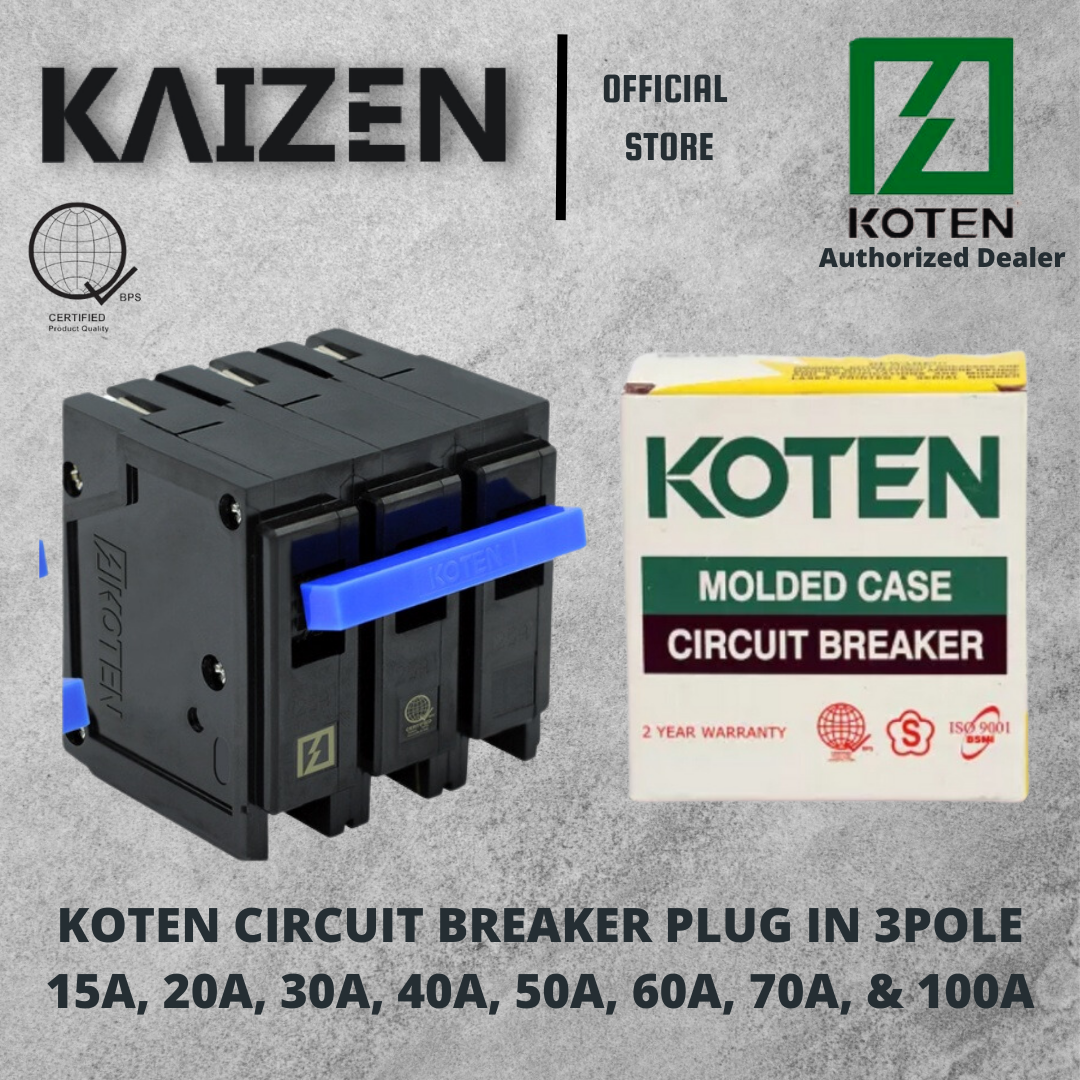 Koten Circuit Breaker 3P Plug in