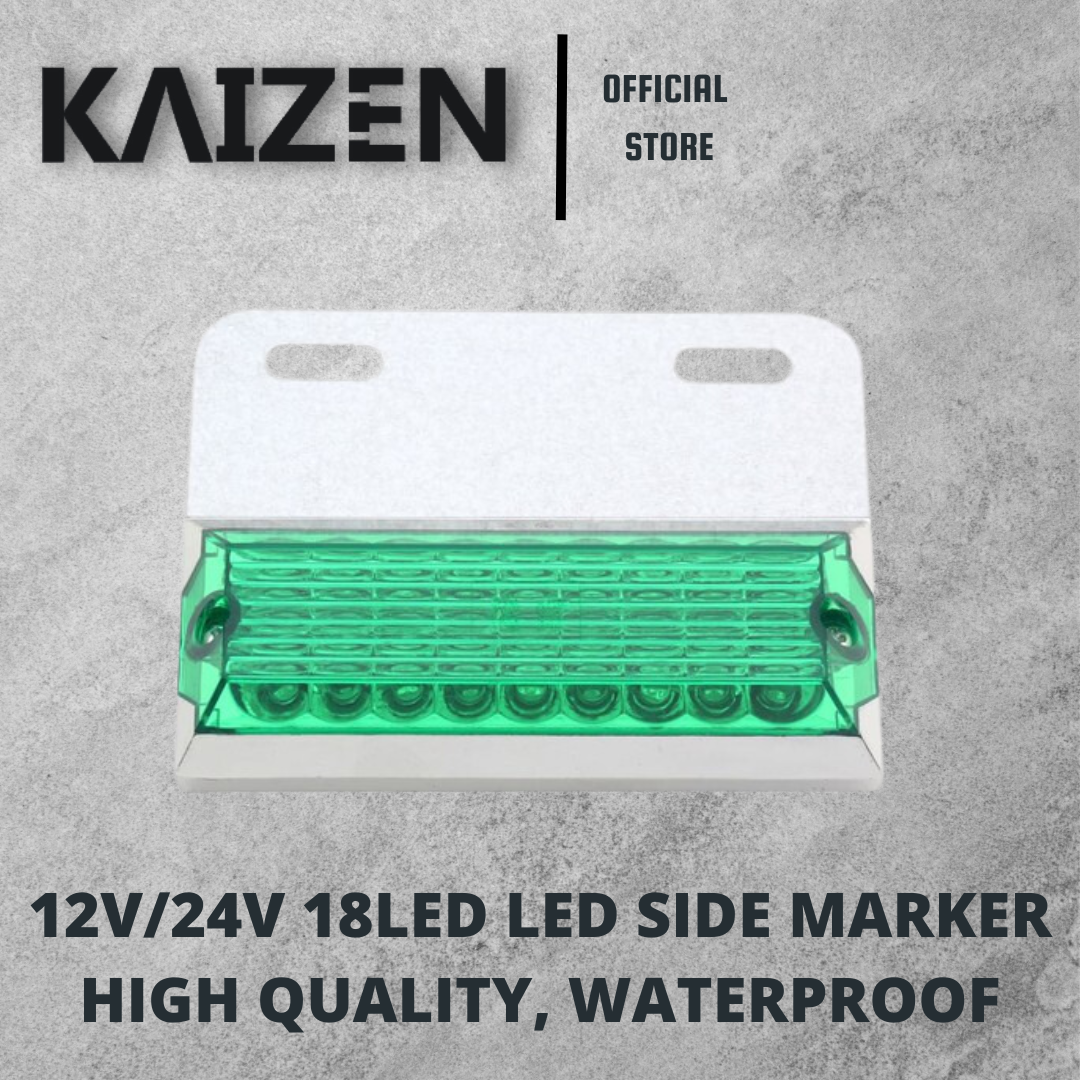 KAIZEN 18LED SIDE MARKER 12V 24V