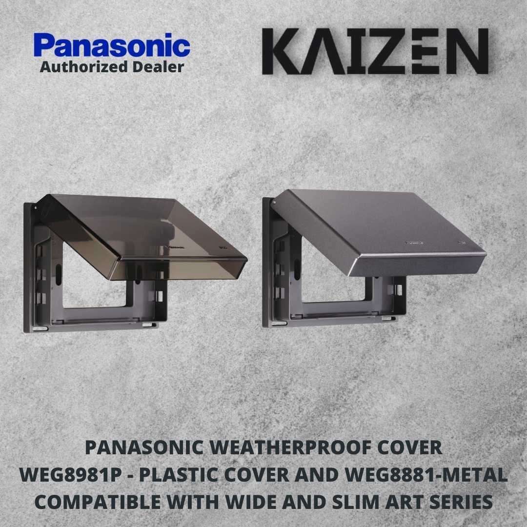 Panasonic Outlet Switches Weatherproof Cover WEG8981P WEG8881