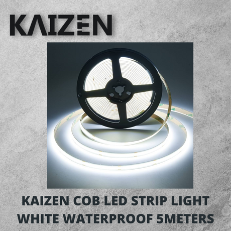 Kaizen 12V 24V LED COB Strip Light IP65 Waterproof