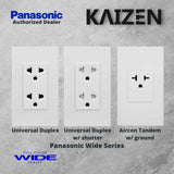 Panasonic Wide Series Outlets