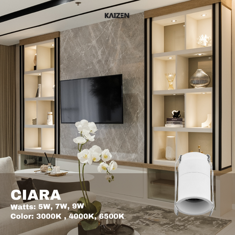 Kaizen CIARA LED Mini Spot Light Round