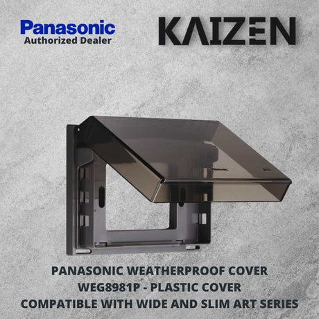 Panasonic Outlet Switches Weatherproof Cover WEG8981P WEG8881