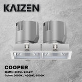 Kaizen COOPER LED Down Light Twin Head