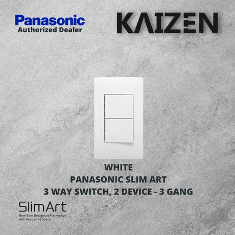 Panasonic Slim Art Series (1way & 3way)