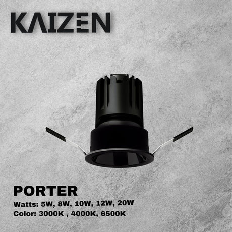 Kaizen PORTER LED Down Light Round