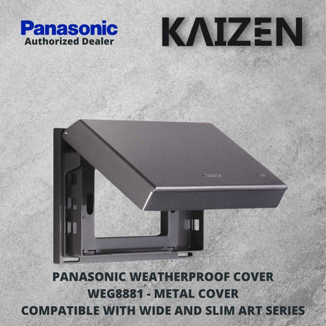 Panasonic Outlet Switches Weatherproof Cover WEG8981P WEG8881