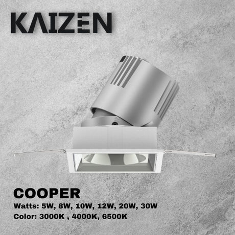 Kaizen COOPER LED Down Light Square