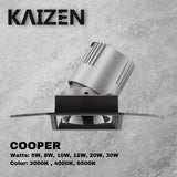Kaizen COOPER LED Down Light Square