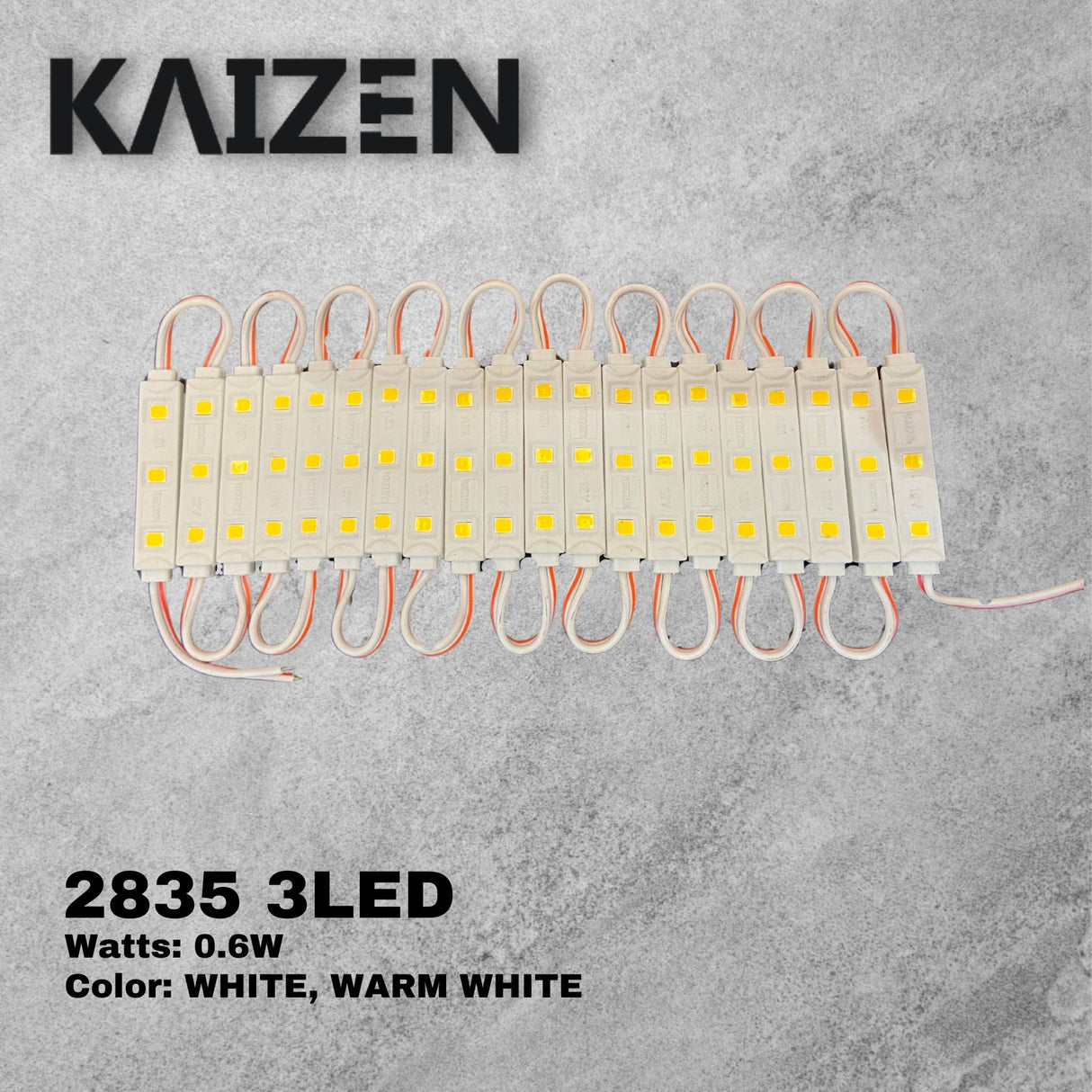 Kaizen SMD 2835 3 LED Injected Module Slim