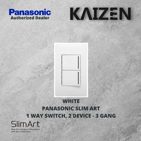 Panasonic Slim Art Series (1way & 3way)