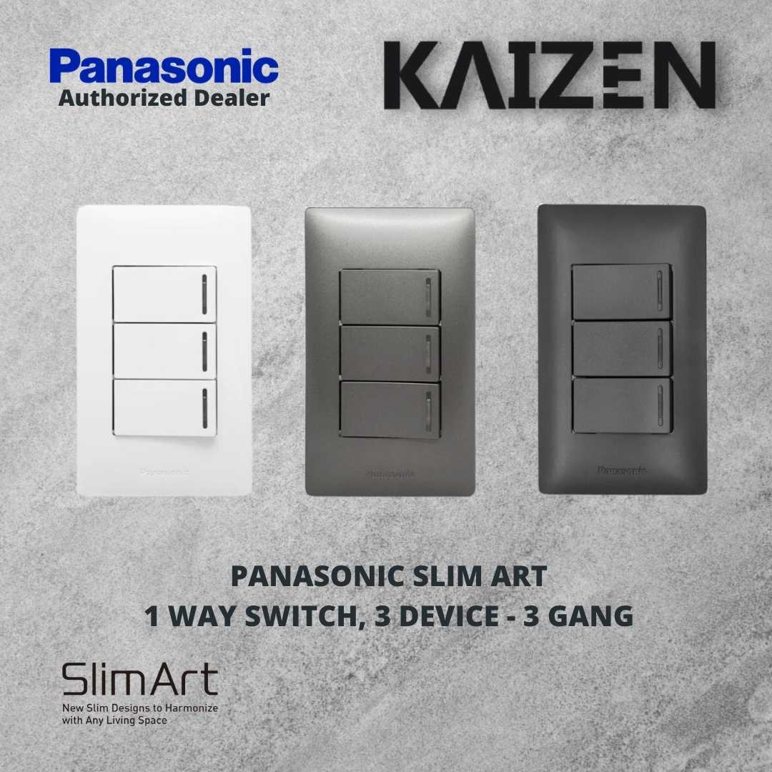 Panasonic Slim Art Series (1way & 3way)