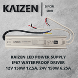 KAIZEN 12V 24V LED POWER SUPPLY WATERPROOF IP67