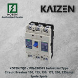 KOTEN TQD PW-250SPS Industrial Type Circuit Breaker 100-225amp 2P 3P