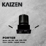 Kaizen PORTER LED Down Light Square