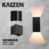 Kaizen GENESIS Wall Lamp Outdoor 2x5W