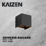 Kaizen GENESIS Wall Lamp Outdoor 2x5W