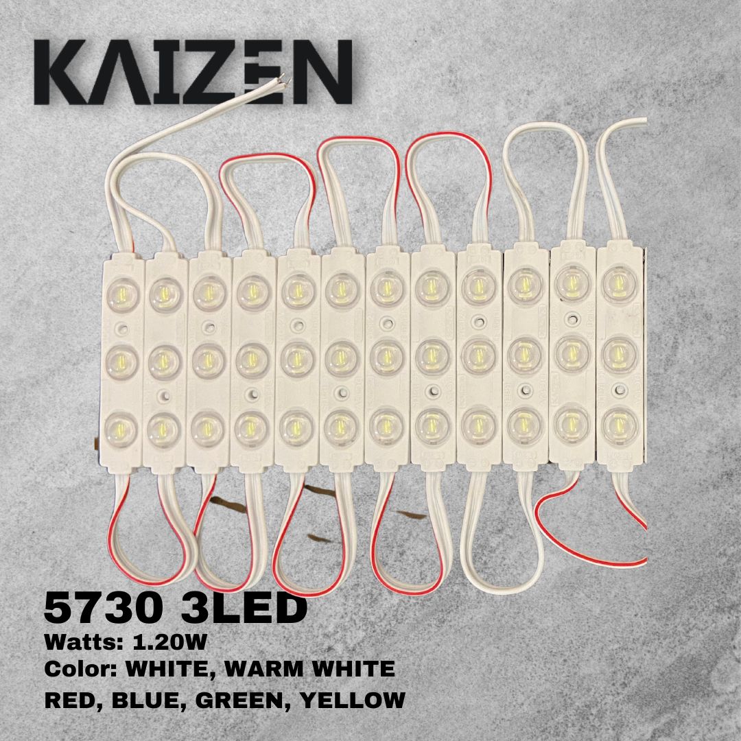 Kaizen SMD 5730 3 LED Injected Module w/ Lens