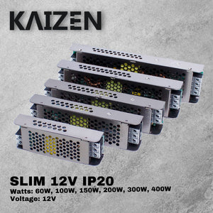 12v KAIZEN SLIM LED Power Supply Indoor IP20