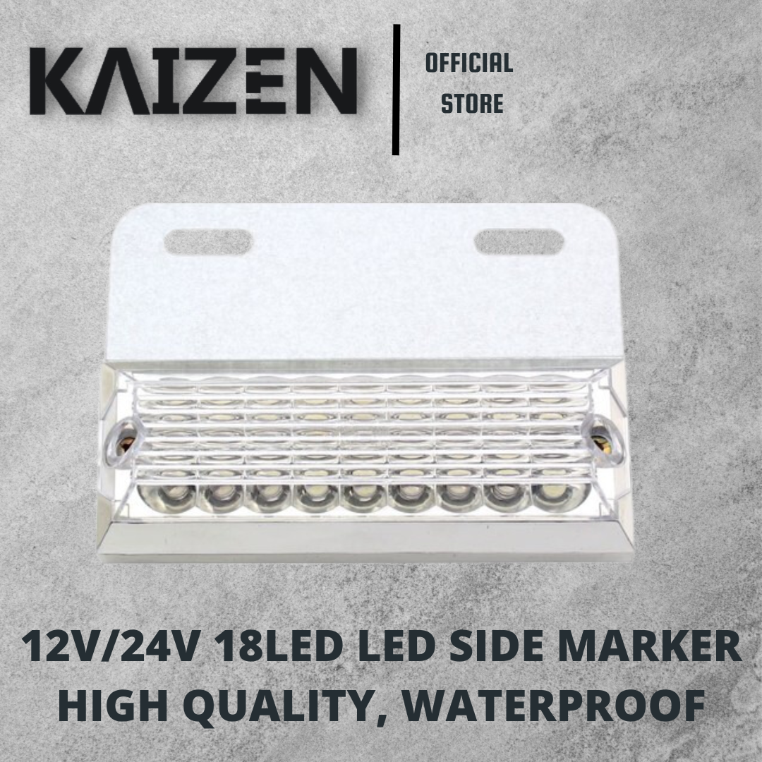 KAIZEN 18LED SIDE MARKER 12V 24V