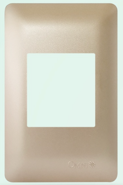 Omni Designer Series BRASS Plates Outlet and Switches