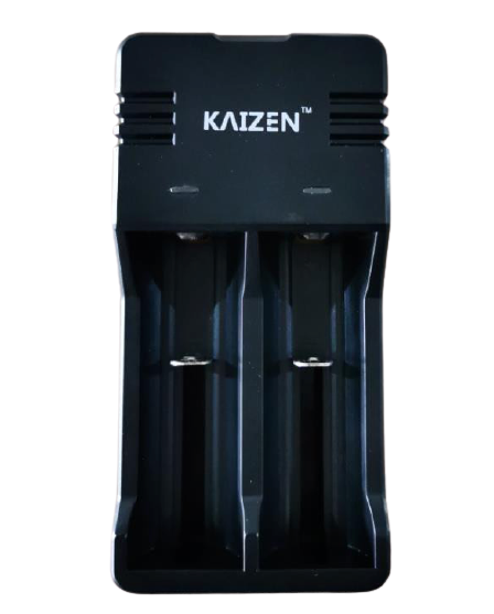 Kaizen 3.7V 2 Slot Charger 18650 21700 26650