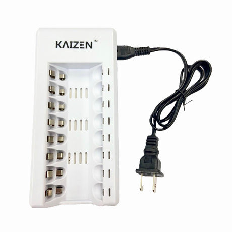 Kaizen 8 Slot Fast Charger AA/AAA Battery