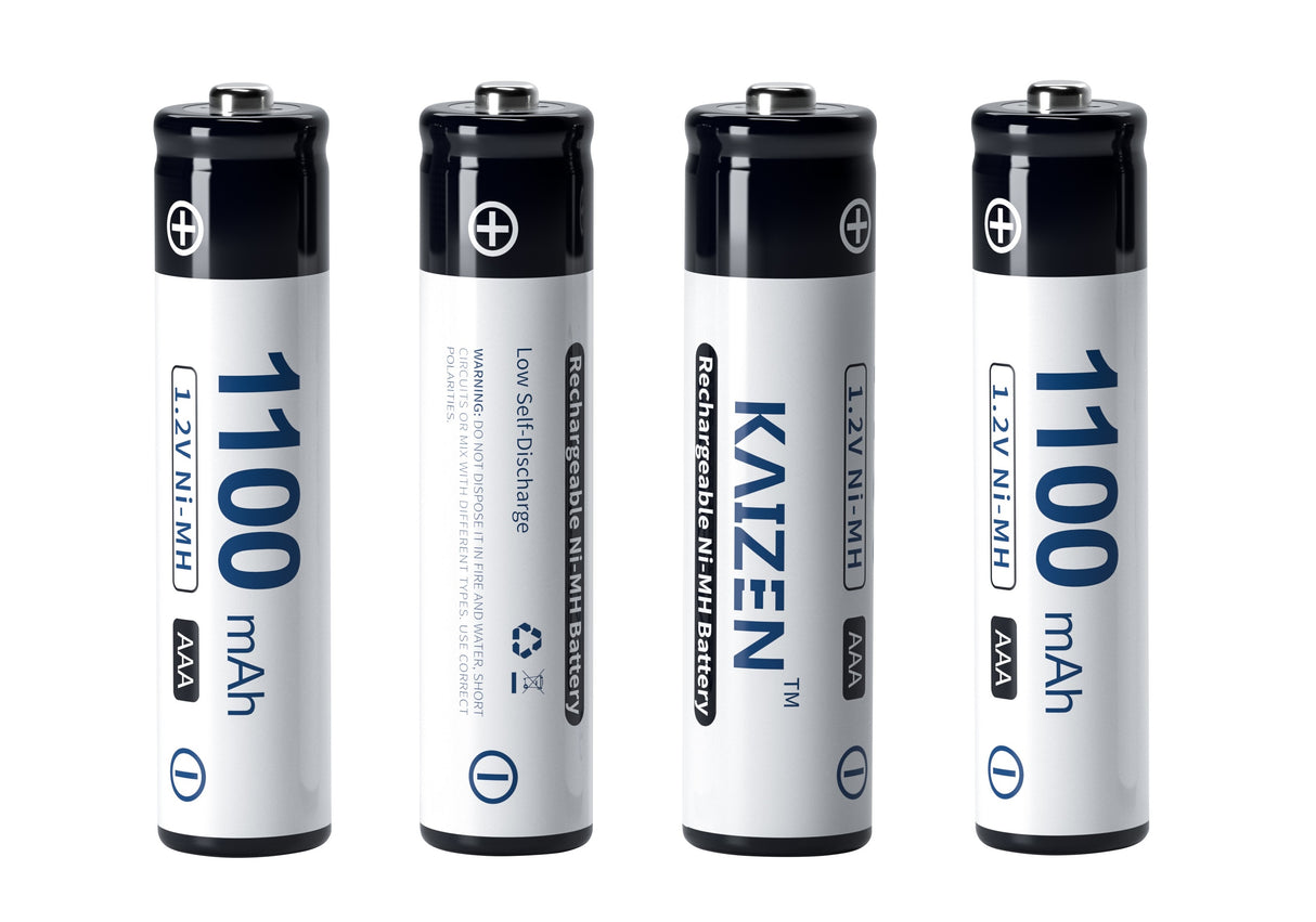 Kaizen AAA 1100mAh Rechargeable Battery