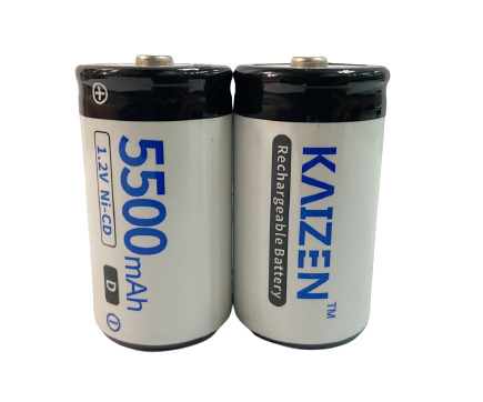 Kaizen 5500 mAh D Type Rechargeable Battery